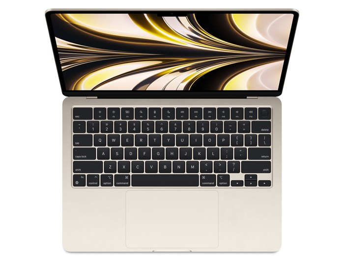 MacBook Air 13 M2 (8c CPU, 10c GPU), RAM 16 ГБ, SSD 512 ГБ, английская раcкладка (KB-US), Starlight (Сияющая звезда), Z15Z000WA Z15Z000WA - фото 1118