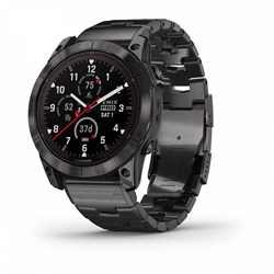 Fenix 7x Pro Sapphire Solar Edition Титановый угольно-серый корпус с DLC-покрытием и титановым браслетом 010-02778-30 - фото 13911