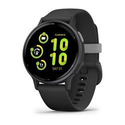 Vivoactive 5 черные с серым безелем и силиконовым ремешком 010-02862-10 - фото 14026