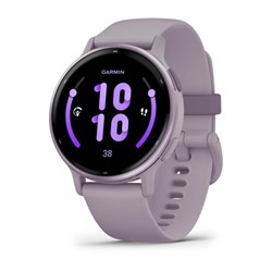 Vivoactive 5 цвет орхидеи с металлическим безелем и силиконовым ремешком 010-02862-13 - фото 14032