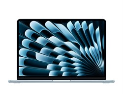 MacBook Air 13, M4 (10c CPU, 8c GPU) 16GB, 256GB, Sky Blue (Небесно-голубой), русская раскладка (KB-RS), MC6T4RU, 30W MC6T4RU - фото 14836