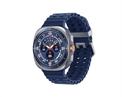 Galaxy Watch Ultra (2025) 47mm / Bluetooth + 4G Titanium Blue (Синий титан) Marine Band Blue S/M/L SM-L705F* SM-L705FZB2 - фото 16680