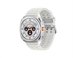 Galaxy Watch Ultra (2025) 47mm / Bluetooth + 4G Titanium White (Белый титан) Marine Band White S/M/L SM-L705F* SM-L705FAW2 - фото 16692