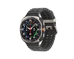 Galaxy Watch Ultra (2025) 47mm / Bluetooth + 4G Titanium Silver (Серебристый титан) Marine Band Dark Gray S/M/L SM-L705F* SM-L705FZS2 - фото 16698