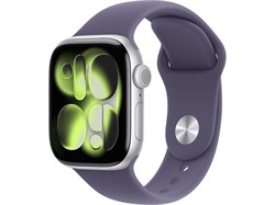 Watch Series 11, 46 мм, Silver алюминиевый корпус, Purple Fog Sport Band - M/L (160-210 мм) Apple_Watch_S11-MEWC4-MFH14-MEVA4 - фото 20305