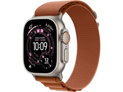 Watch Ultra 3, 49 мм, натуральный титановый корпус, Terra Cotta Alpine браслет - M (145-190 мм) Apple_Watch_Ultra_3-MF1V4-MFTC4-Z0YQ