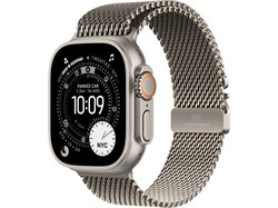 Watch Ultra 3, 49 мм, натуральный титановый корпус, Natural Titanium Milanese браслет - L (165-210 мм) Apple_Watch_Ultra_3-MF1V4-MGHQ4-MF0E4