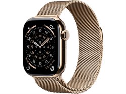 Watch Series 11, 42 мм, Gold титановый корпус, Gold Milanese Loop Apple_Watch_S11-MF9M4-MGJ04-MF8Y4