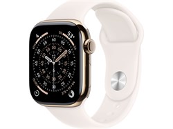 Watch Series 11, 46 мм, Gold титановый корпус, Light Blush Sport Band - M/L (160-210 мм) Apple_Watch_S11-MFC34-MXM93-MFD64