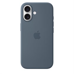 Чехол для iPhone 17, Silicone Case, Anchor Blue (Синий)
