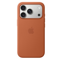 Чехол для iPhone 17 Pro, Silicone Case, Terra Cotta (Коричневый)