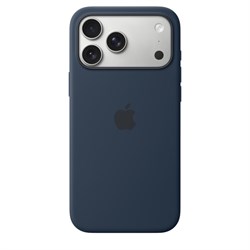 Чехол для iPhone 17 Pro Max, Silicone Case, Midnight (Тёмная ночь)