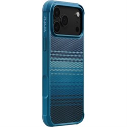 Противоударный чехол с накладками для iPhone 17 Pro , Moonrise (Синий)