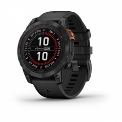 Fenix 7 Pro Solar Edition серый, черным ремешком 010-02777-01