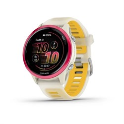 Forerunner 570 42 мм Bone/Raspberry/Mango 010-02970-02