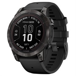 Fenix 7 Pro Solar Carbon Gray, Black Band 010-02777-00