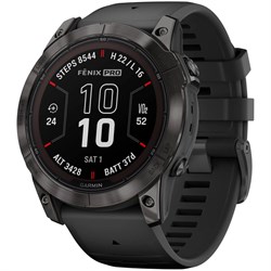 Fenix 7X Pro Solar Carbon Gray, Black Band 010-02778-00