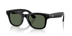 Wayfarer (Gen 2) RW4012 601/71, Shiny Black, G-15 Green, L (53–22)