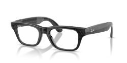 Blayzer Optics (Gen 2) RW7001 8526, Shiny Transparent Black, Demo Lens, L (54–19)