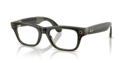Blayzer Optics (Gen 2) RW7001 8530, Shiny Transparent Dark Olive, Demo Lens, S (50–19)