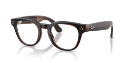 Scriber Optics (Gen 2) RW7002 8532, Shiny Transparent Umber, Demo Lens, M (49–22)