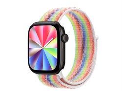 Watch Series 12, 42 мм, Black, Pride Edition Sport Loop, One Size