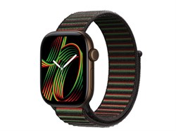 Watch Series 12, 42 мм, Dark Bronze, Black Unity Sport Loop - Unity Rhythm, One Size