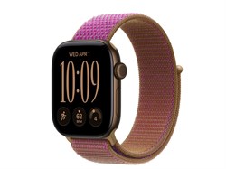 Watch Series 12, 42 мм, Dark Bronze, Magenta Sport Loop, One Size