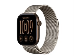 Watch Series 12, 42 мм, Dark Bronze, Natural Milanese Loop, One Size