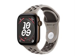 Watch Series 12, 42 мм, Dark Bronze, Pavement Grey Nike, S/M