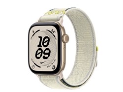 Watch Series 12, 42 мм, Light Gold, Chalk Calm Nike Sport Loop, One Size