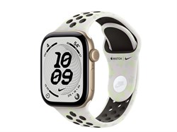 Watch Series 12, 42 мм, Light Gold, Essential White Nike, S/M