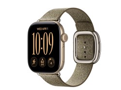 Watch Series 12, 42 мм, Light Gold, Sage Modern Buckle, L