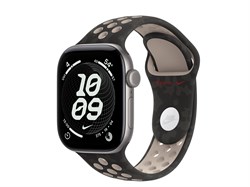 Watch Series 12, 42 мм, Space Gray, After Dark Black Nike, S/M