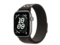 Watch Series 12, 42 мм, Space Gray, After Dark Black Nike Sport Loop, One Size