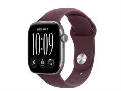 Watch Series 12, 42 мм, Space Gray, Burgundy, S/M