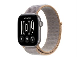 Watch Series 12, 42 мм, Space Gray, Chambray Blue Sport Loop, One Size