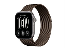 Watch Series 12, 42 мм, Space Gray, Dark Bronze Milanese Loop, One Size