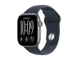 Watch Series 12, 42 мм, Space Gray, Navy Blue, M/L