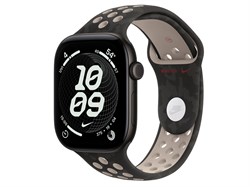 Watch Series 12, 46 мм, Black, After Dark Black Nike, S/M