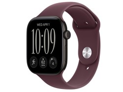 Watch Series 12, 46 мм, Black, Burgundy, S/M