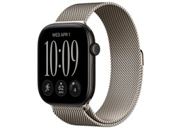 Watch Series 12, 46 мм, Black, Natural Milanese Loop, M/L