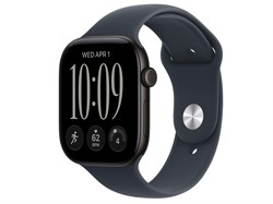 Watch Series 12, 46 мм, Black, Navy Blue, S/M