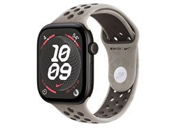 Watch Series 12, 46 мм, Black, Pavement Grey Nike, S/M