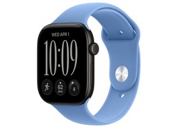Watch Series 12, 46 мм, Black, Wildflower Blue, S/M