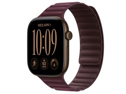 Watch Series 12, 46 мм, Dark Bronze, Burgundy Magnetic Link, M/L