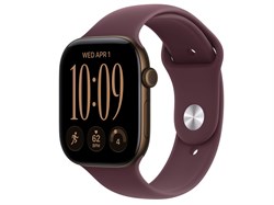 Watch Series 12, 46 мм, Dark Bronze, Burgundy, M/L