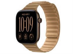 Watch Series 12, 46 мм, Dark Bronze, Camel Magnetic Link, M/L