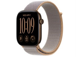 Watch Series 12, 46 мм, Dark Bronze, Chambray Blue Sport Loop, One Size