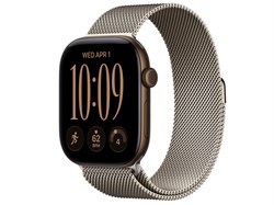 Watch Series 12, 46 мм, Dark Bronze, Natural Milanese Loop, S/M